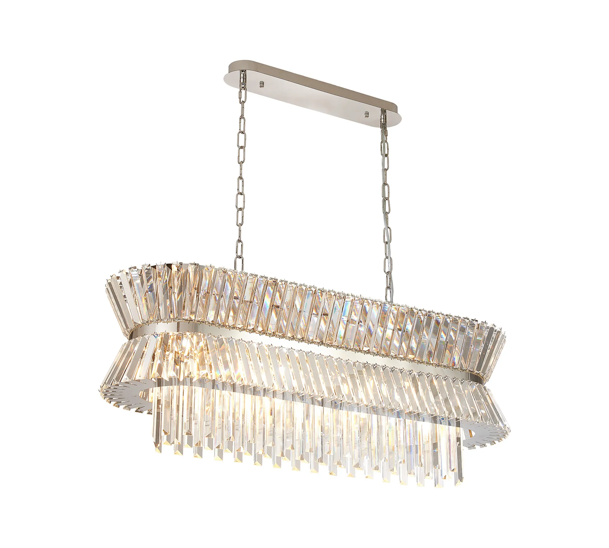 Vienna Crystal Ceiling Lights Diyas Statement Crystal Fittings